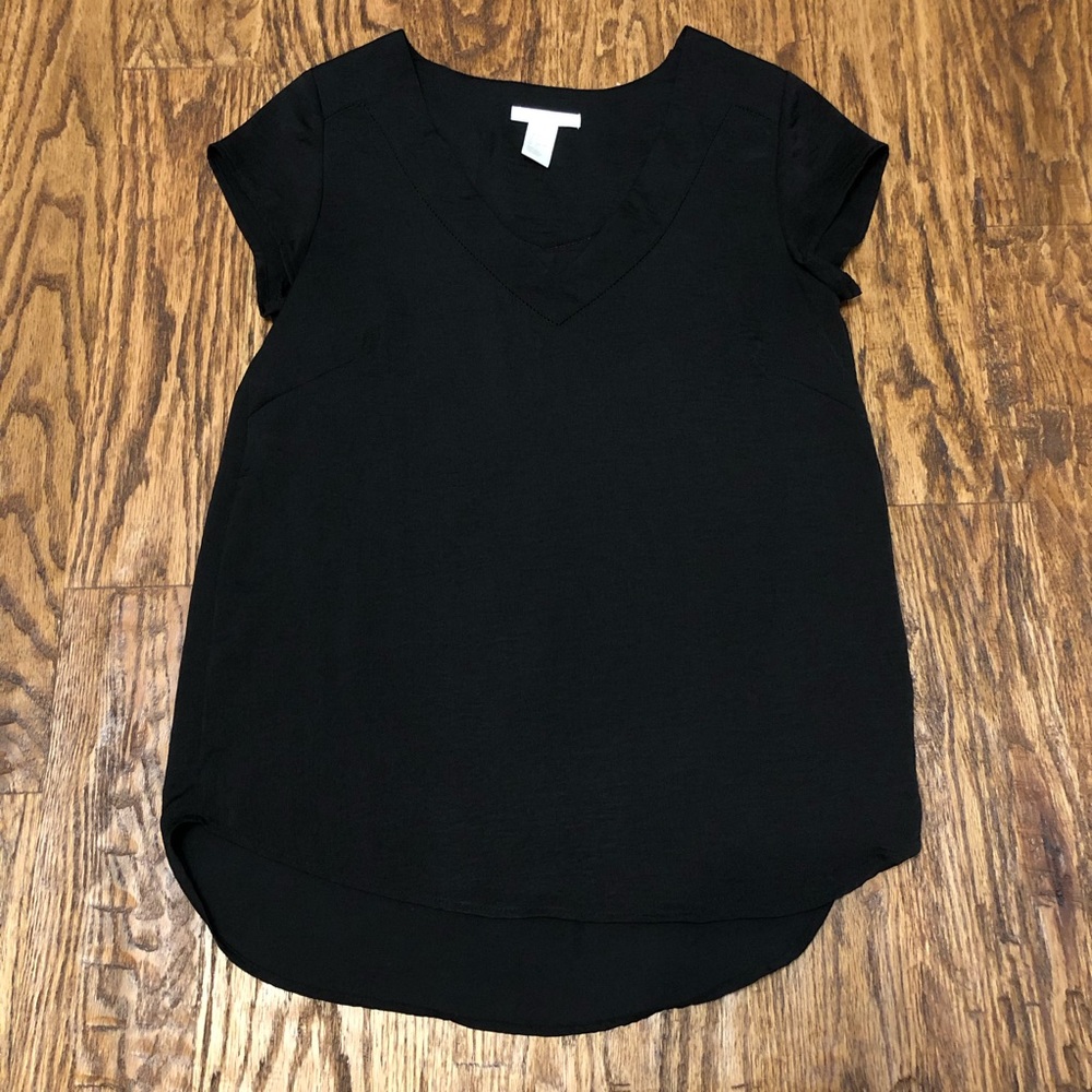 Black V-Neck